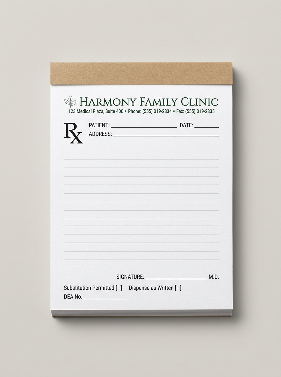 Prescription pads